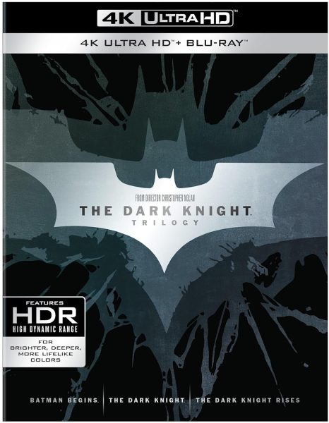 The Dark Knight Trilogy 4k Blu-ray