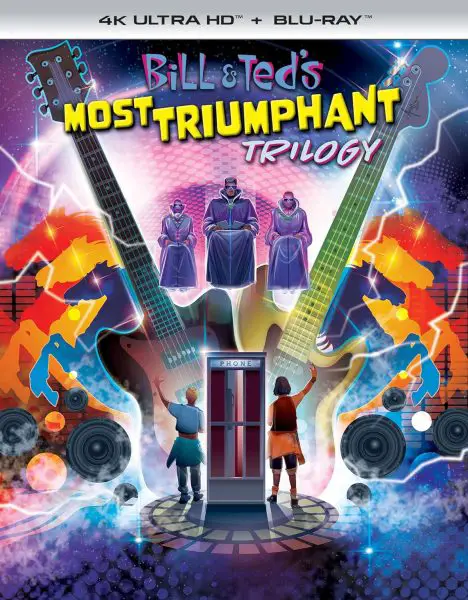 Bill & Teds Most Triumphant Trilogy 4k Blu-ray