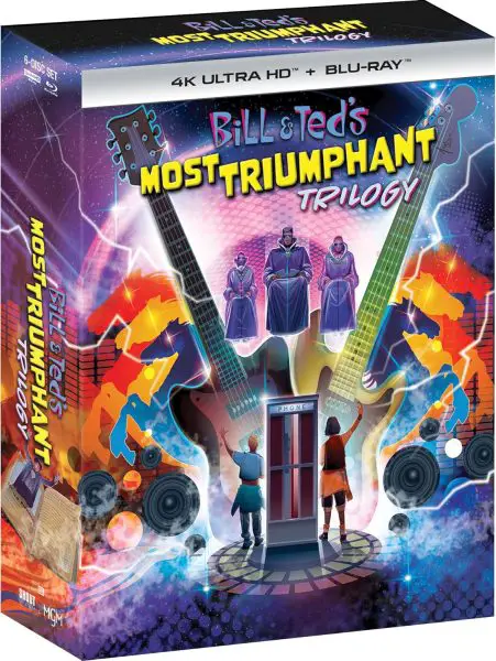 Bill & Teds Most Triumphant Trilogy 4k Blu-ray