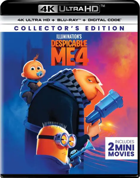 Despicable Me 4 4k Blu-ray