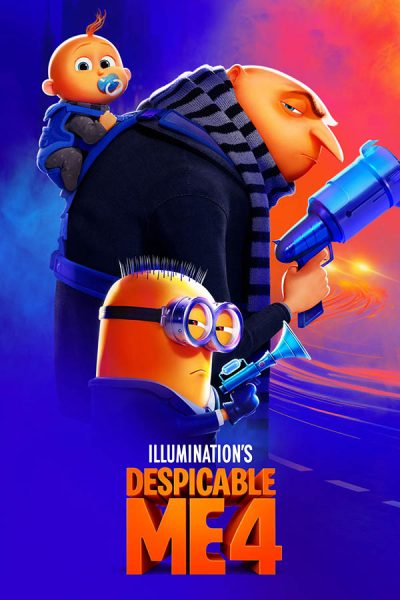 Despicable Me 4 digital poster