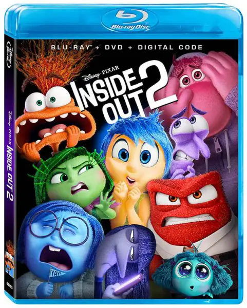 Inside Out 2 Blu-ray