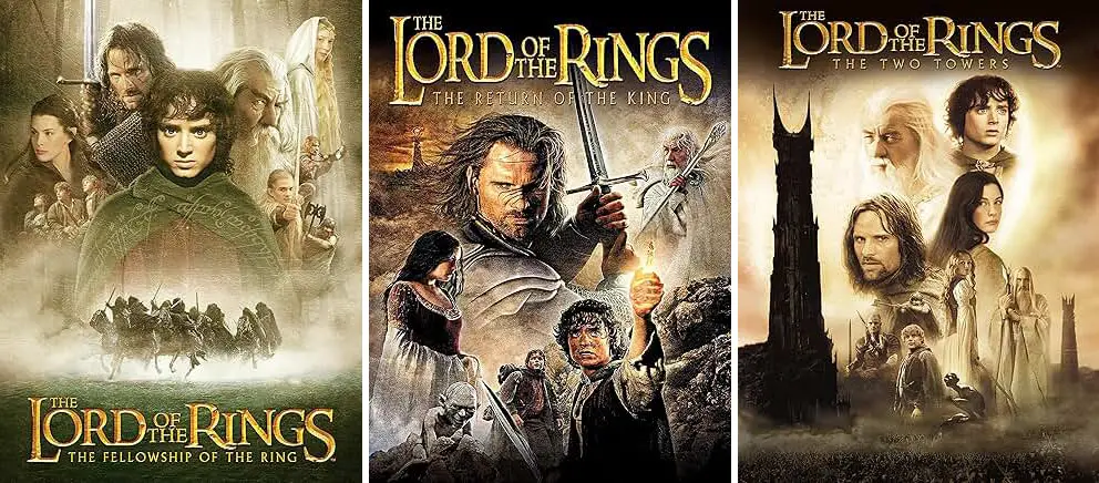 LOTR Trilogy digital poster thumbs