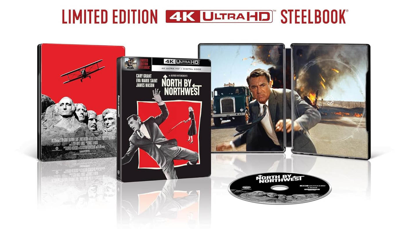 North by Northwest - Limited Edition Steelbook open