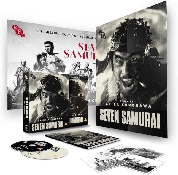 Seven Samurai - Limited Edition 4k Blu-ray BFI open