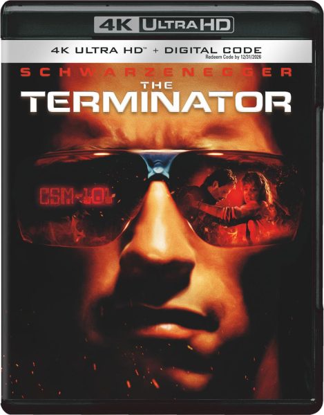 The Terminator 4k Blu-ray Digital Standard edition