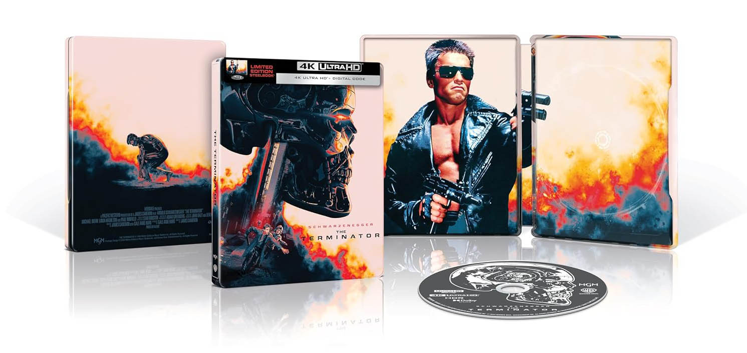 The Terminator - Limited Edition Steelbook open