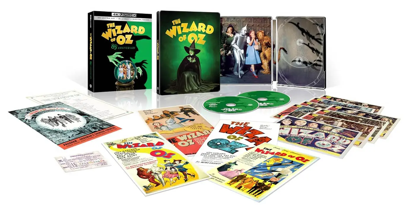 The Wizard of OZ - 4k UHD 85th Anniversary Theater Edition open