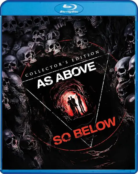 As Above So Below 2014 Collectors Edition Blu-ray