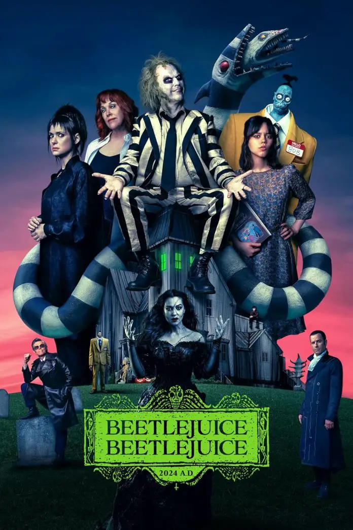 Beetlejuice 2024 Dvd Calypso