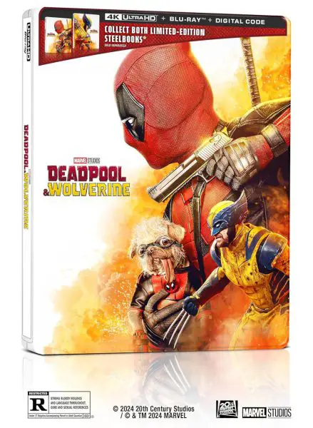 Deadpool & Wolverine 4k Blu-ray SteelBook D