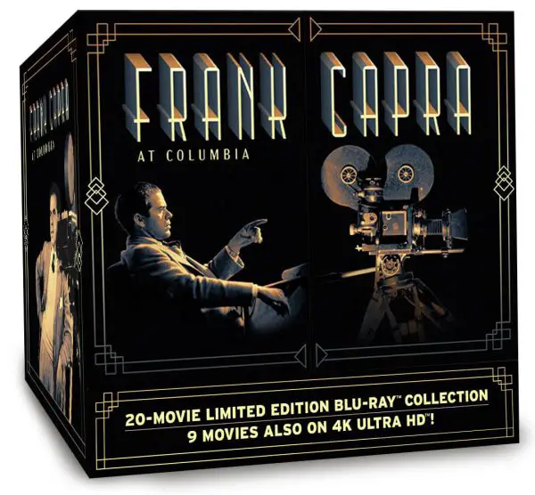 Frank Capra At Columbia Collection 27 Discs Giftset angle