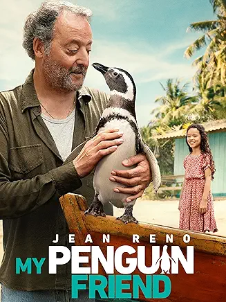 My Penguin Friend digital poster