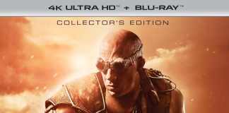 Riddick 4k Blu-ray slipcover