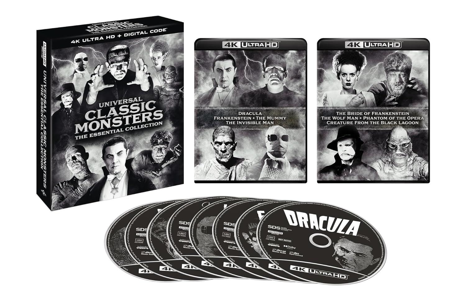 Universal Classic Monsters 8-Movie Collection 4k UHD