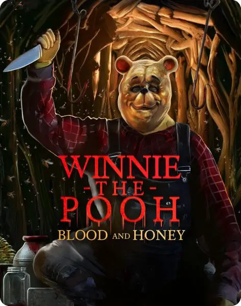 Winnie the Pooh- Blood and Honey 2023 Blu-ray Limited Edition Steelbook