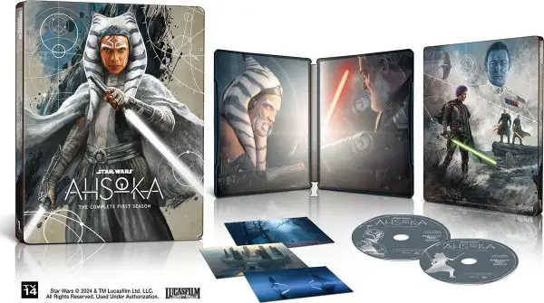 Ahsoka 4k SteelBook open