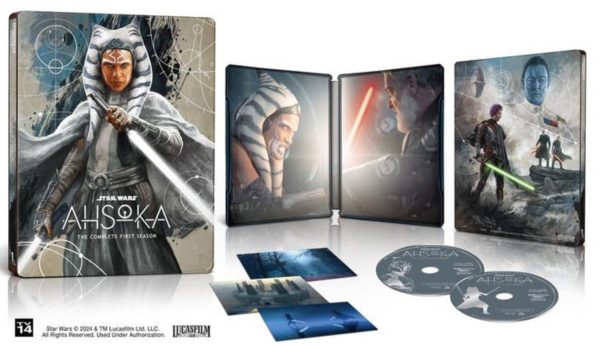 Ahsoka 4k SteelBook open