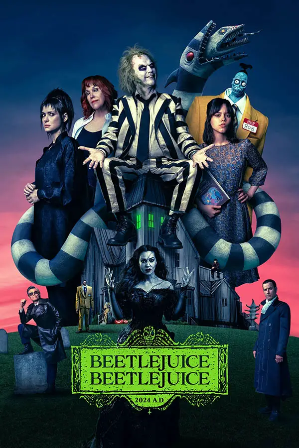 Beetlejuice Beetlejuice digital poster