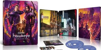 Hawkeye 4k SteelBook open