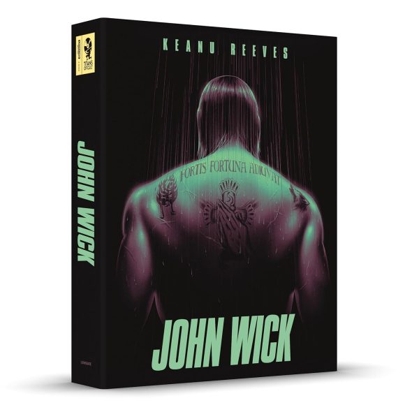 John Wick Titans of Cult 4K Digital Amazon Steelbook angle