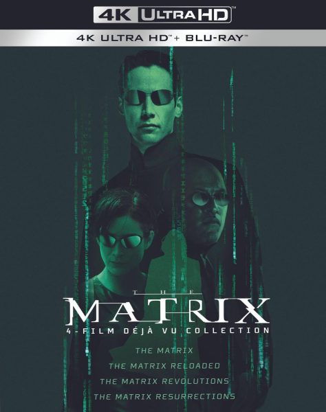 The Matrix The 4-Film Déjà vu Collection 4k UHD