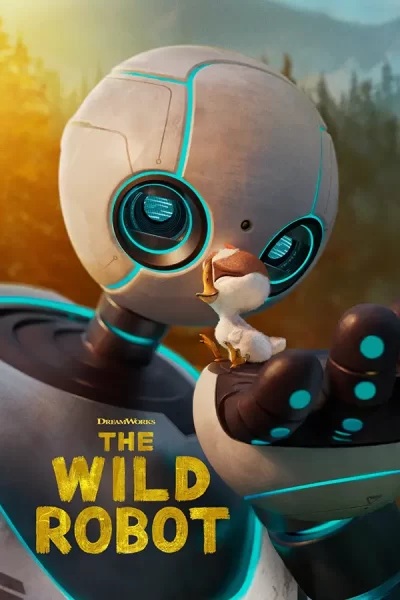 The Wild Robot digital poster