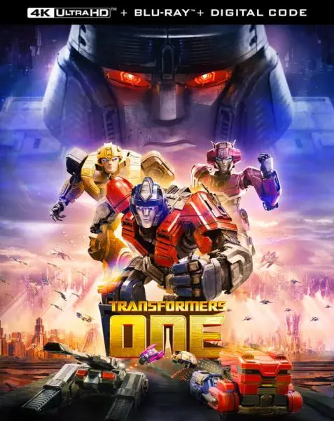 Transformers One 4k Blu-ray