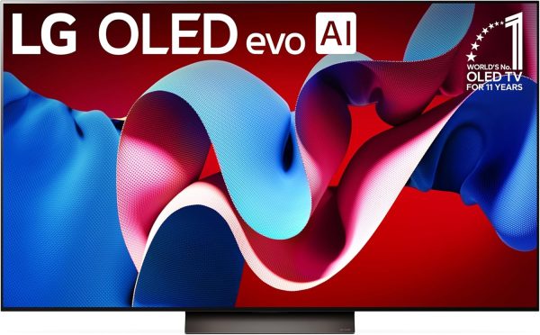 LG 65-Inch Class OLED evo C4 Series Smart TV 4K