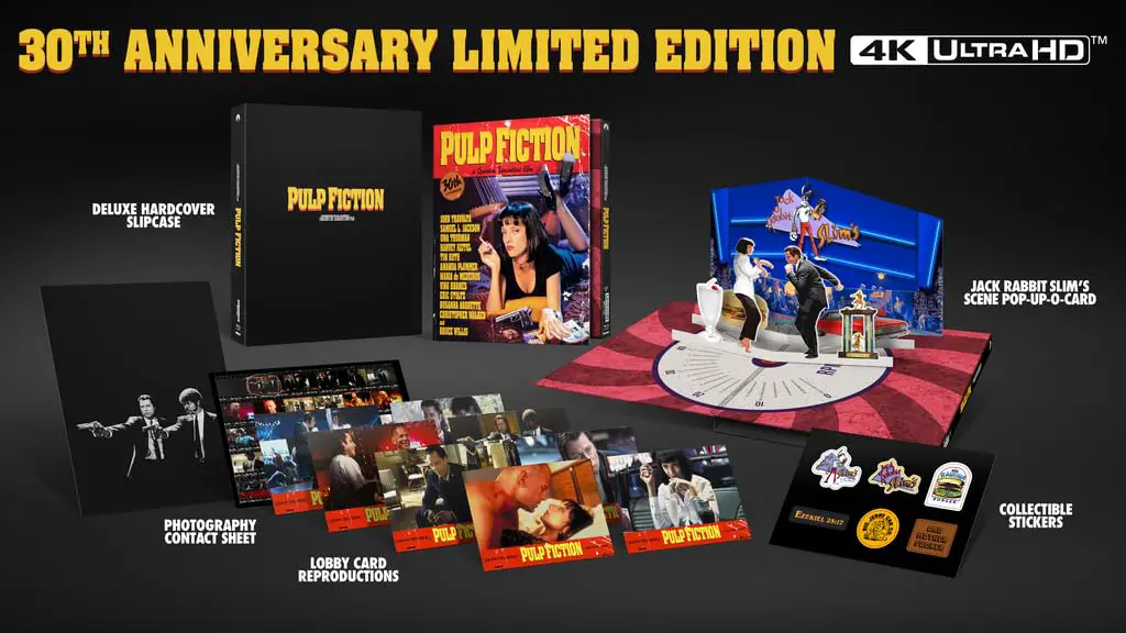 Pulp Fiction 30th Anniversary Collector's Edition Amazon Exclusive open