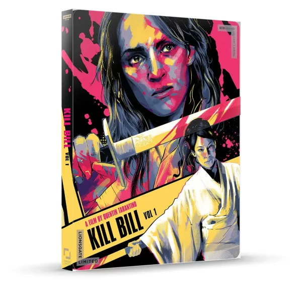 Kill Bill Vol 1 4k UHD Lionsgate Limited SteelBook