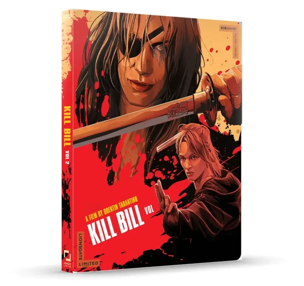 Kill Bill Vol 2 4k UHD Lionsgate Limited SteelBook