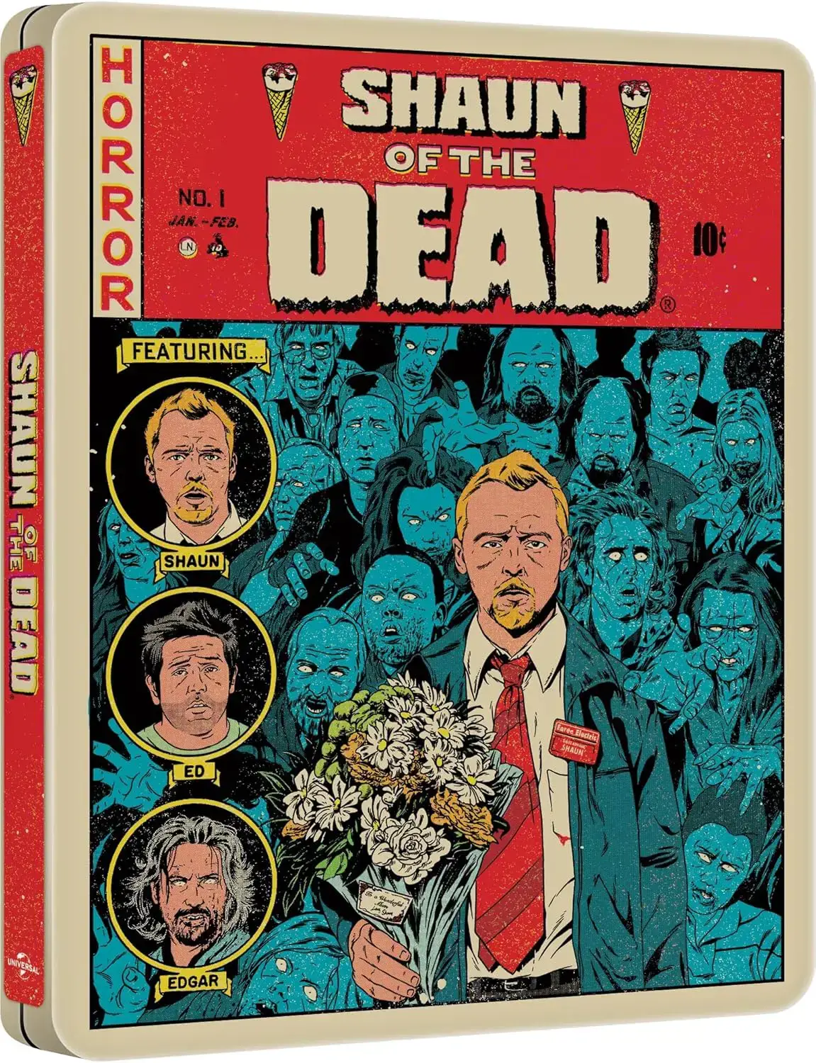 Shaun of the Dead 4k Blu-ray 2024 SteelBook