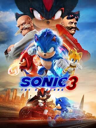 Sonic the Hedgehog 3 poster