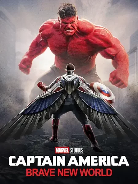 Captain America- Brave New World digital poster