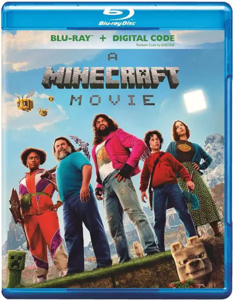 A Minecraft Movie Blu-ray