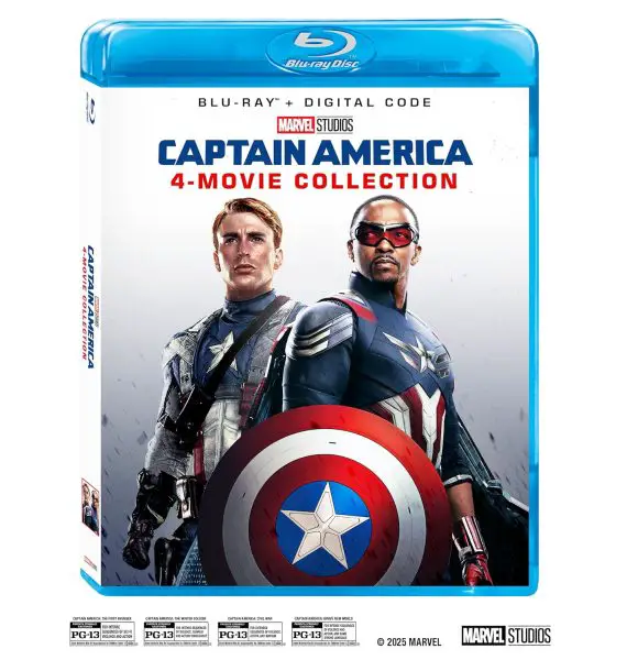 Captain America 4-Movie Collection Blu-ray