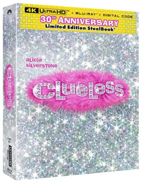 Clueless (1995) 4k Blu-ray/Blu-ray 3-disc 30th Anniversary Limtied SteelBook Edition Amazon Exclusive