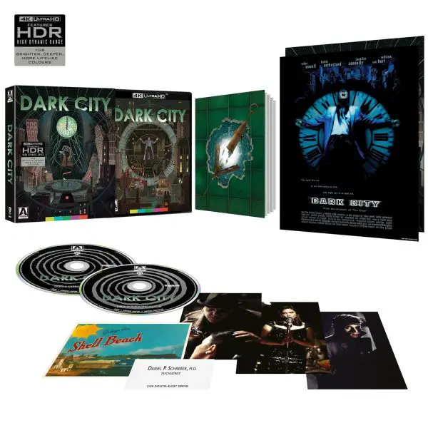 Dark City 4k UHD 2-Disc Limited Edition Arrow Video open