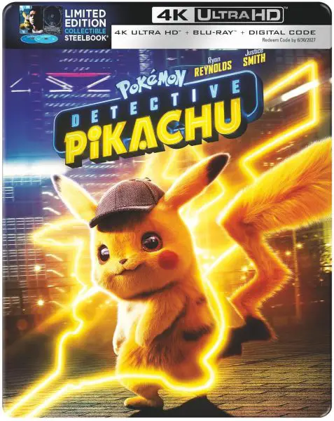 Pokémon Detective Pikachu 4k SteelBook