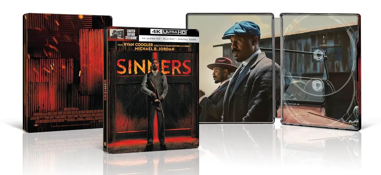 Sinners (2025) 4k UHD SteelBook open