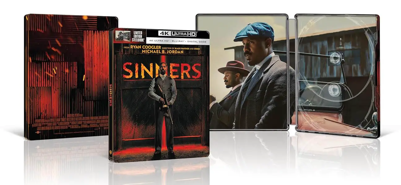 Sinners (2025) 4k UHD SteelBook open