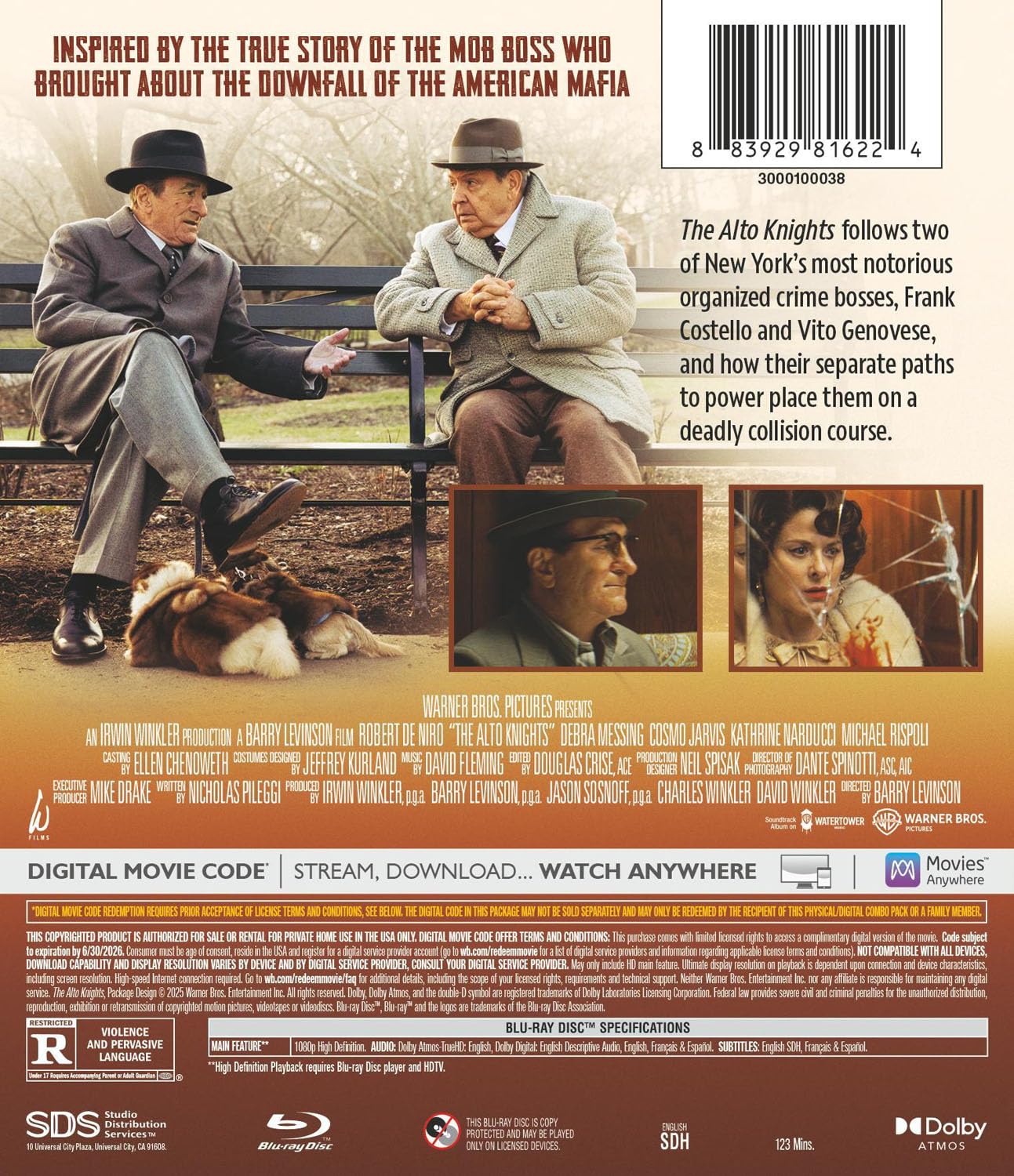 The Alto Knights Blu-ray