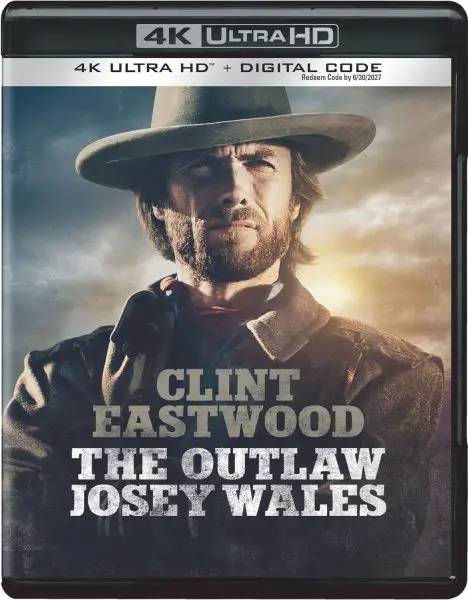 The Outlaw Josey Wales (1976) 4k Blu-ray/Digital Warner Bros.