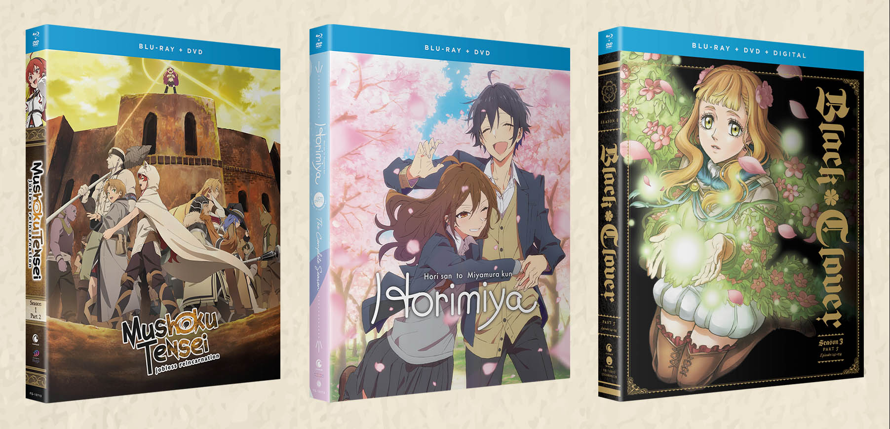 Anime Blu-ray titles