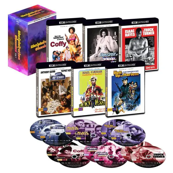Blaxploitation Classics Vol. 1 4k Blu-ray