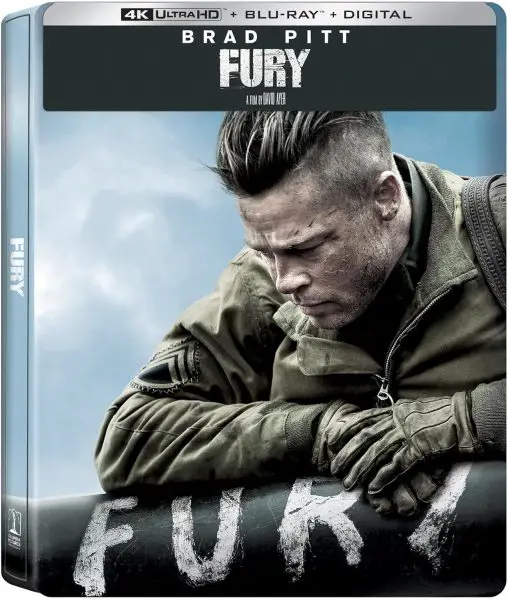 Fury 4k Blu-ray SteelBook