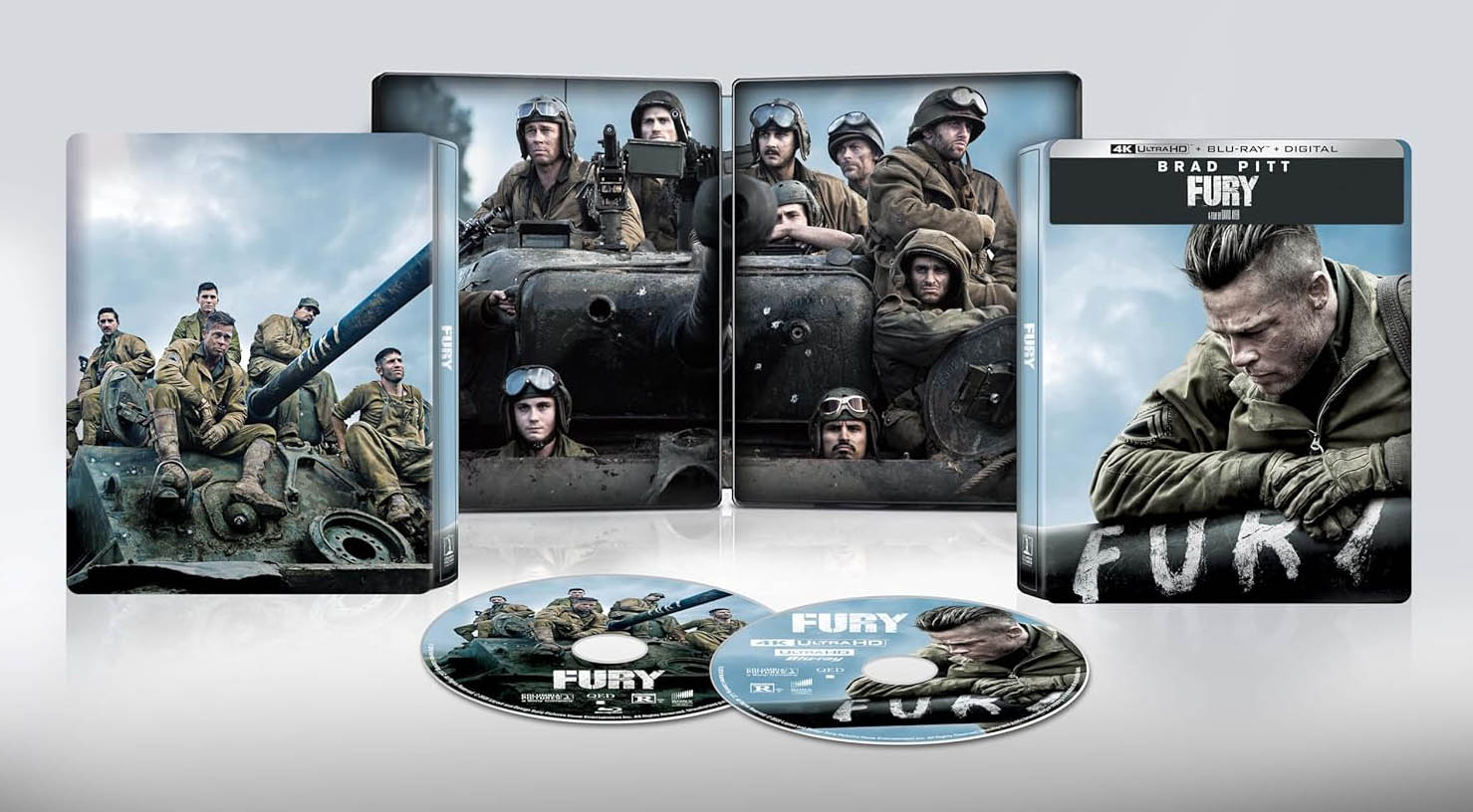 Fury 4k Blu-ray SteelBook