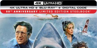 Jaws (1975) 50th Anniversary 4k UHD SteelBook