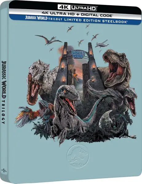 Jurassic World Trilogy 4k UHD SteelBook